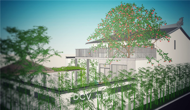 西安石佛寺·乡村振兴示范区建筑室内外装修设计丨中国西安丨DCV 第四维-45