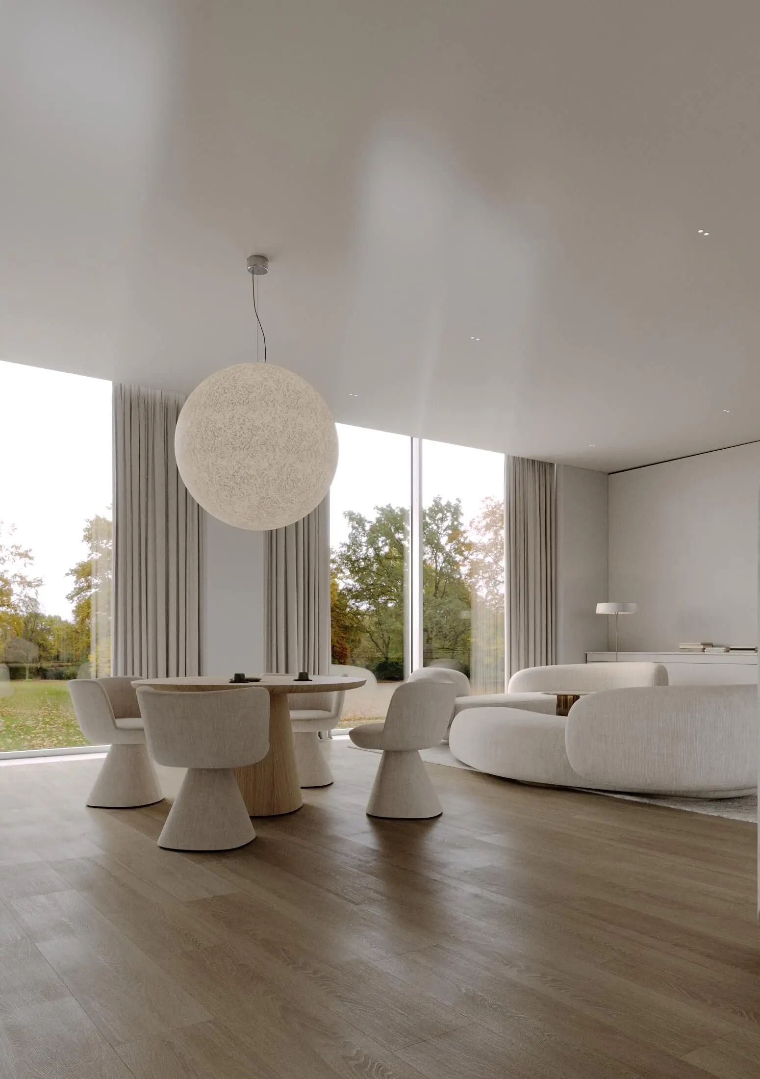 乌克兰设计师Aleksandra Shevchenko的极简主义空间-38