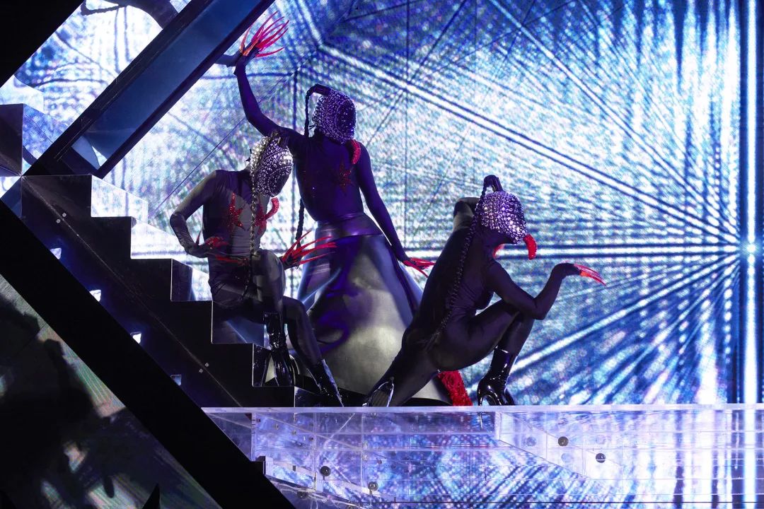 《图兰朵》歌剧舞台设计丨瑞士日内瓦丨teamLab-53