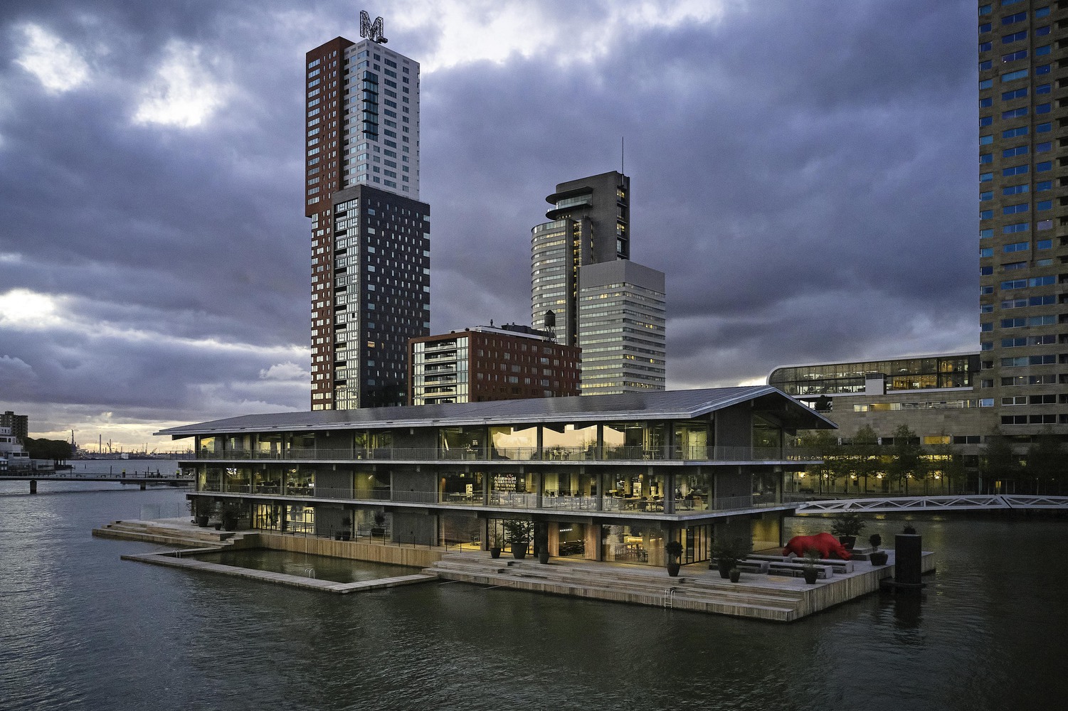 鹿特丹浮动办公室丨荷兰鹿特丹丨Powerhouse Company-37