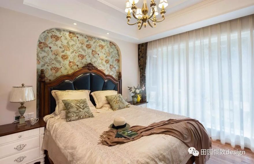 德阳凯丽景湖 130 平米美式田园旧房改造,女神的私密花园-46