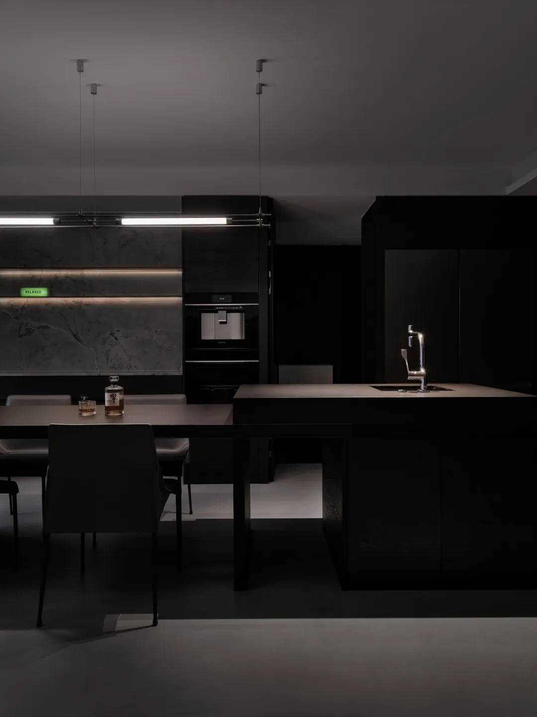 140㎡素墨写意，极致的黑白美学现场-55