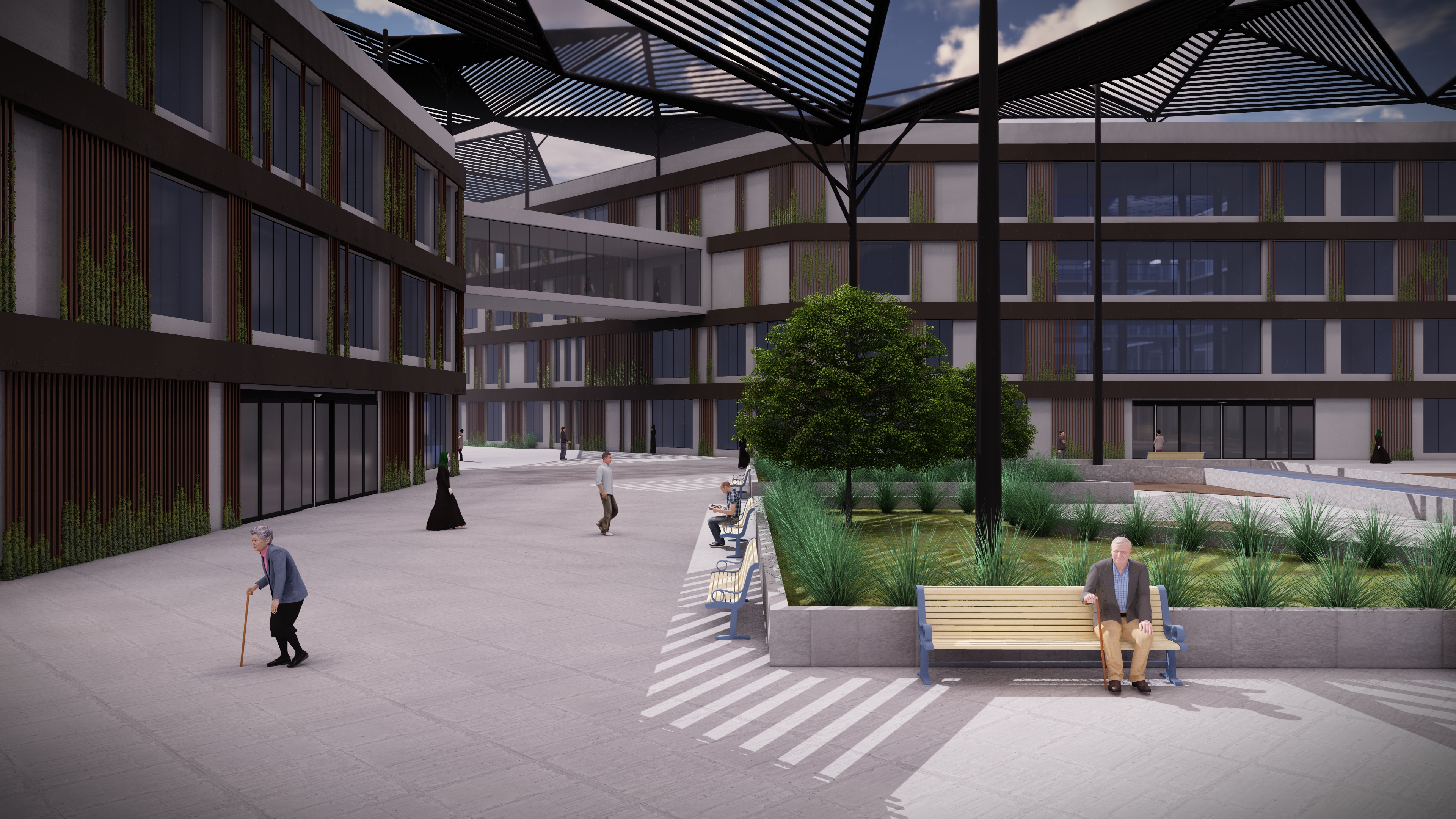 HEALING 身体残疾康复中心丨Ahram Candian大学工程学院建筑系-16