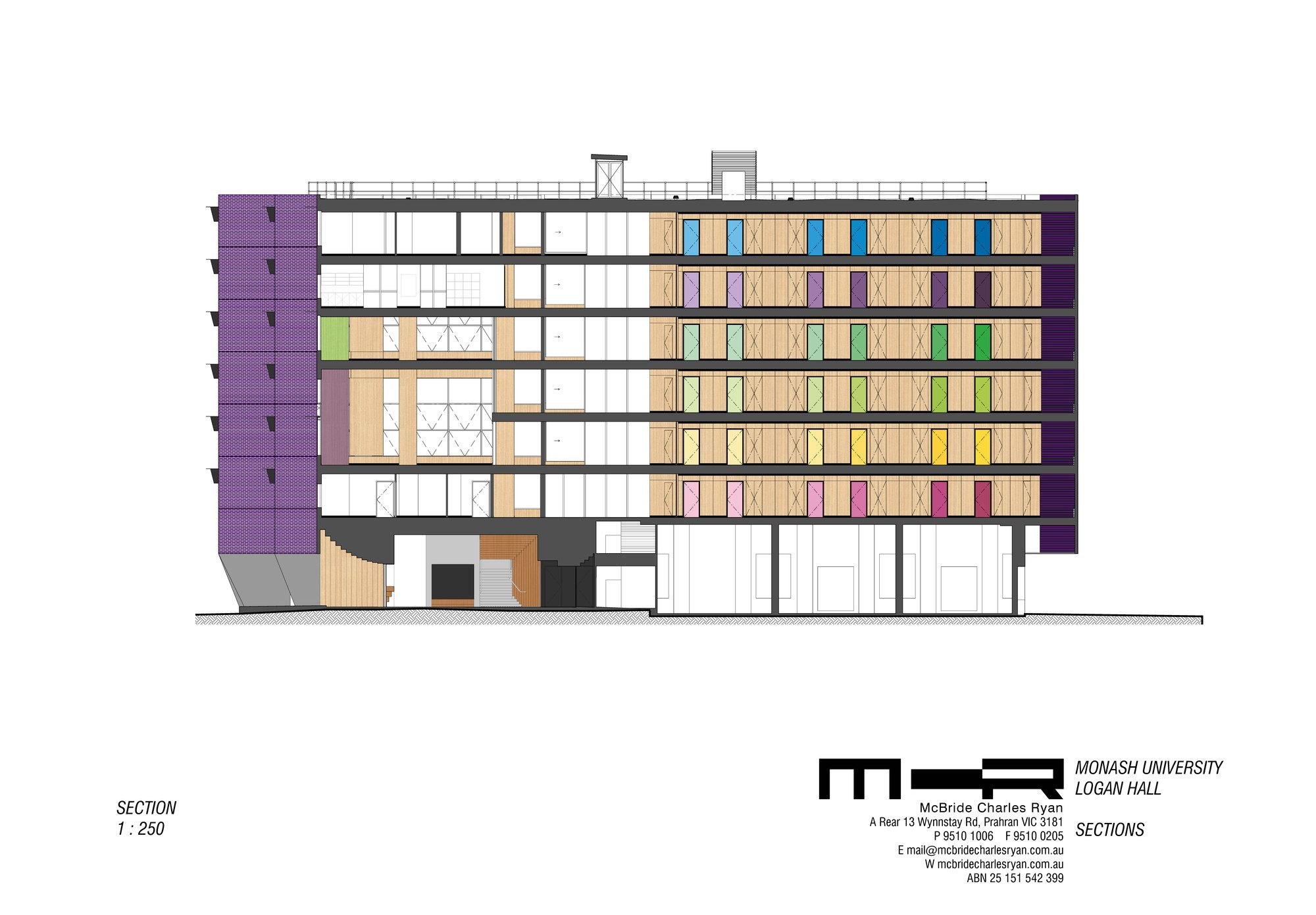 墨尔本莫纳什大学洛根公寓楼——现代主义与生态的和谐融合-26