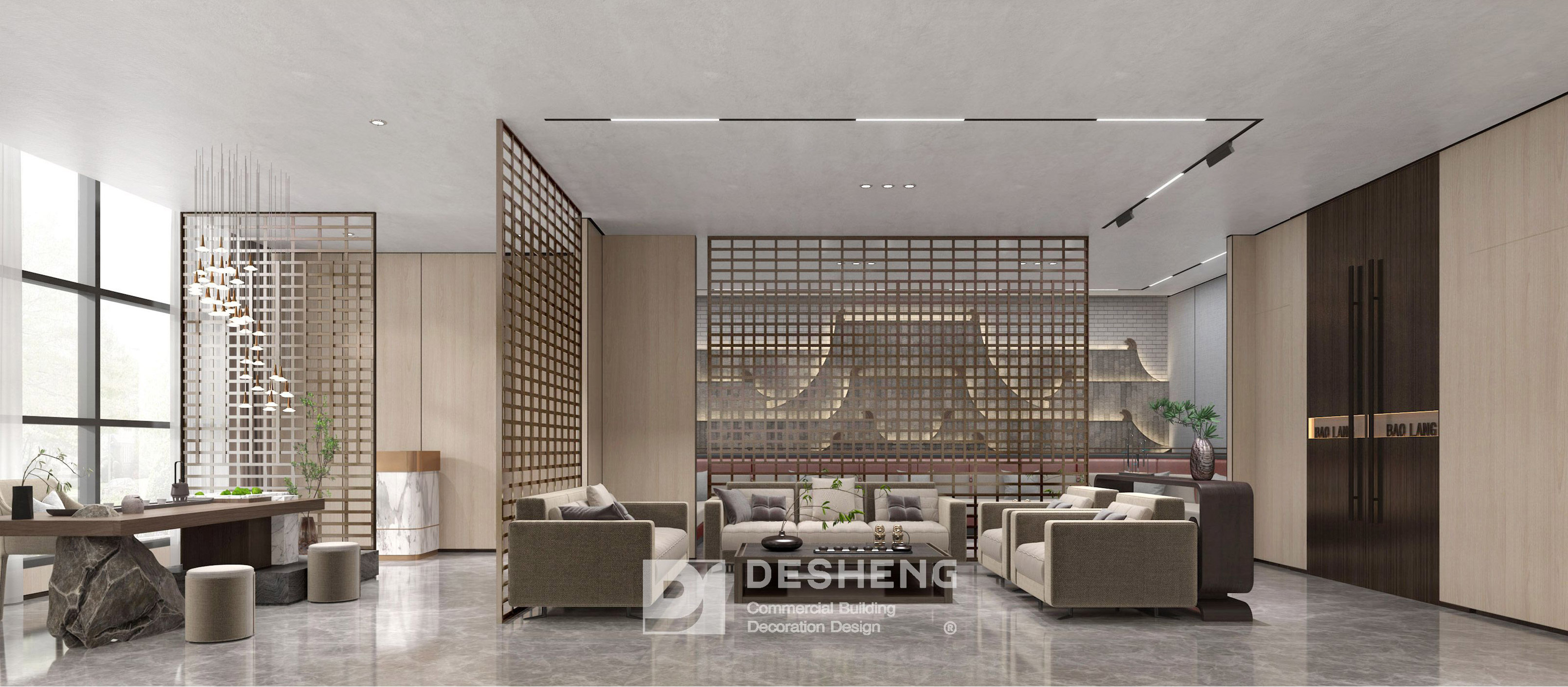 德盛装饰办公室装修案例宝朗实业-20