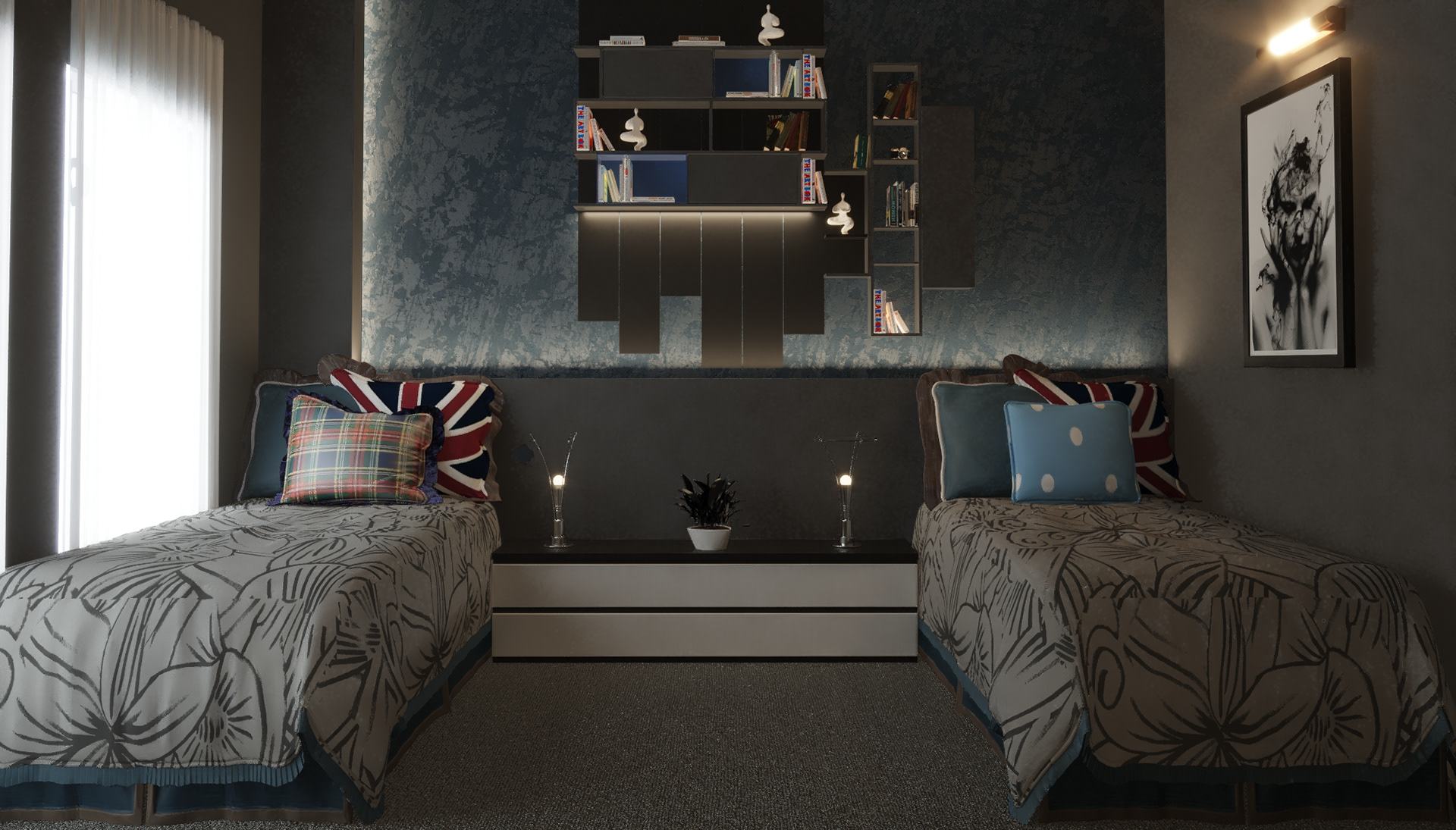 Madinty wooden style apartment-46