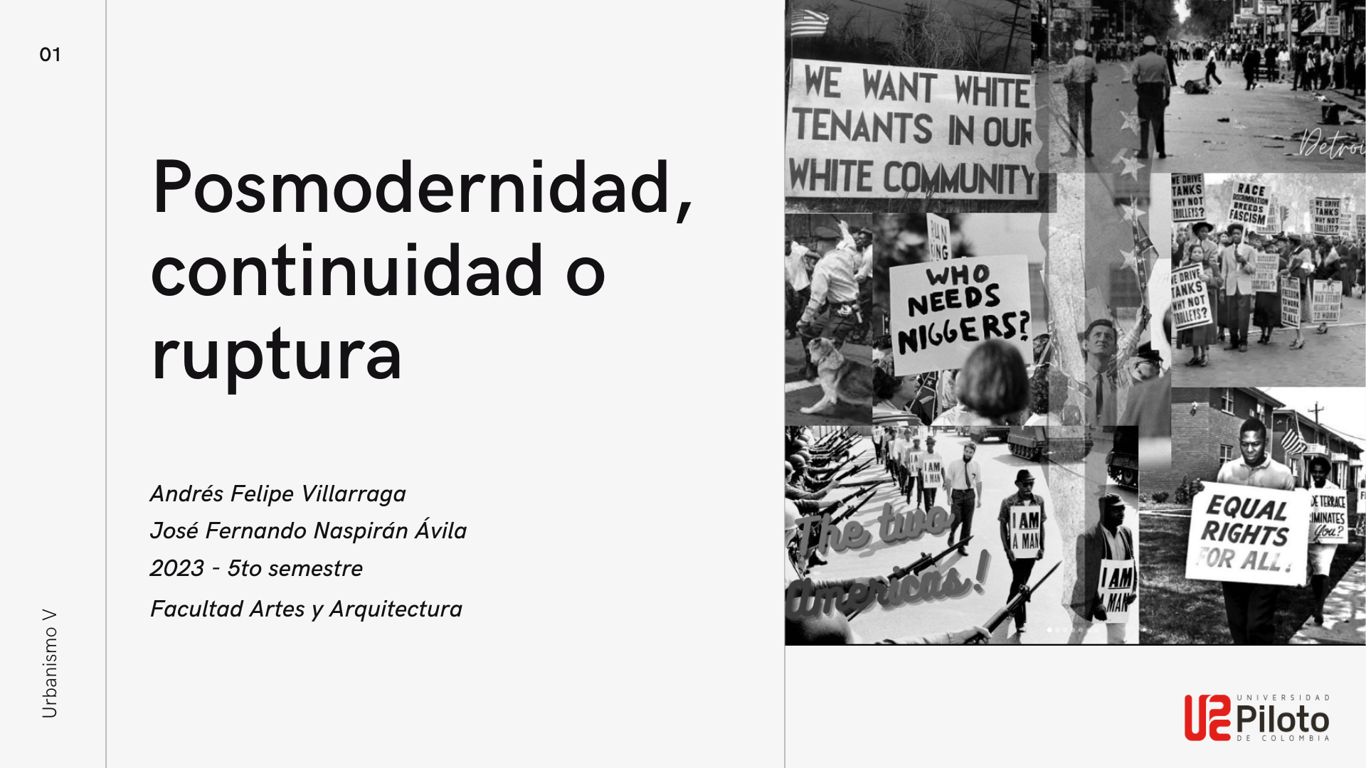 URBANISMO V 2023 - I-0