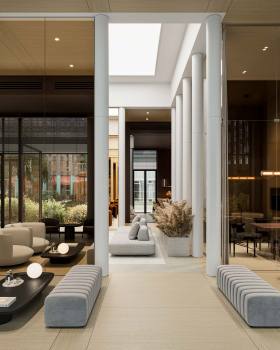 罗巴切夫斯基广场（小区门厅）丨BUROWHITE