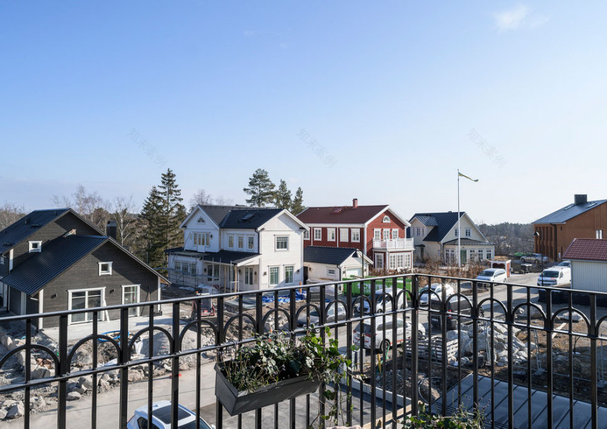 斯德哥尔摩郊区时尚阁楼设计-8