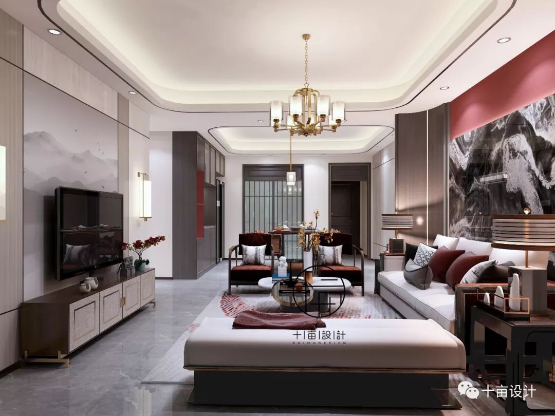 邦泰天誉 103㎡新中式雅居，诠释禅心与生活平衡-7