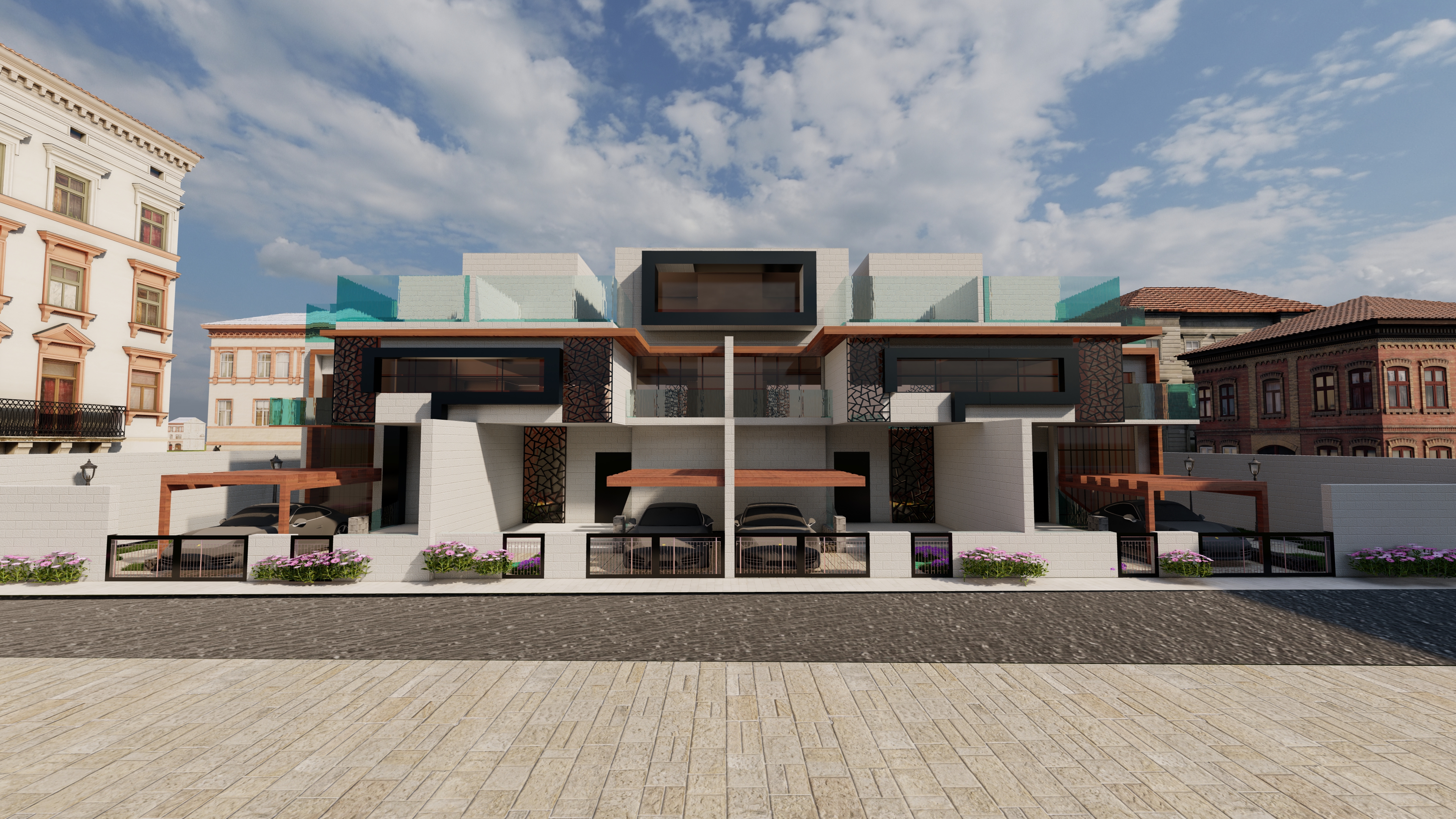 townhouse modeling in El Mansoura-1