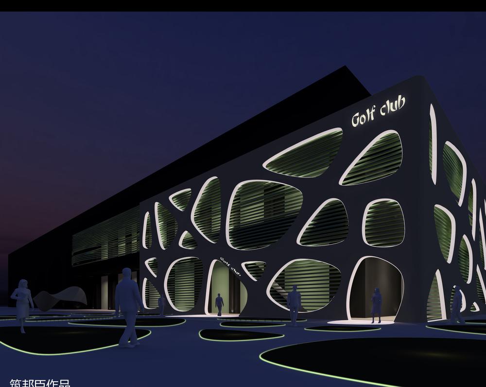 
悠唐汇 高尔夫主题会所——筑邦臣 -5