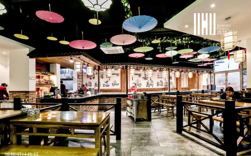 《常香记》江南风中餐厅,古韵空间农家乐-0