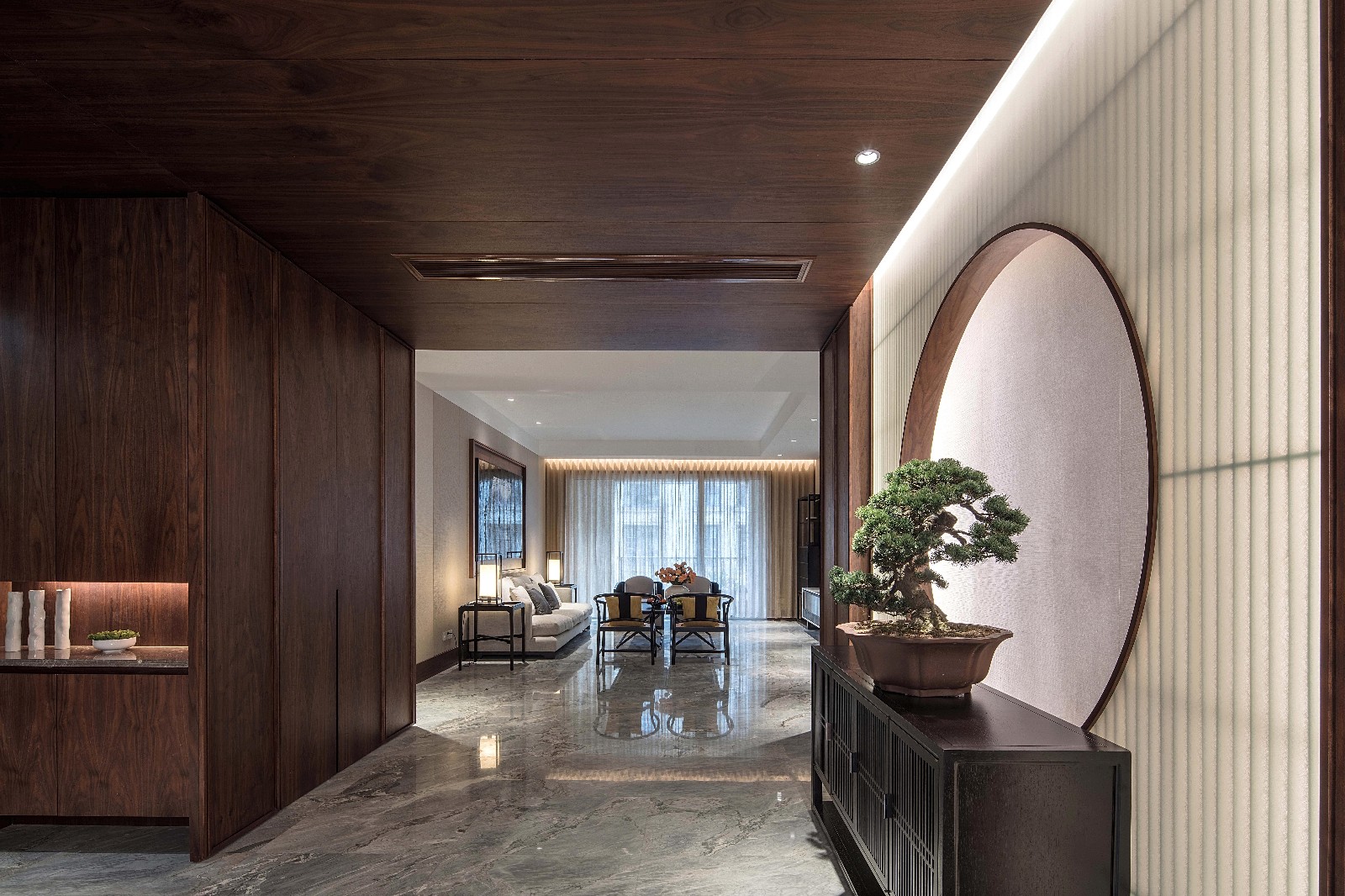 苏州御园——210m²新中式住宅  费宁-21