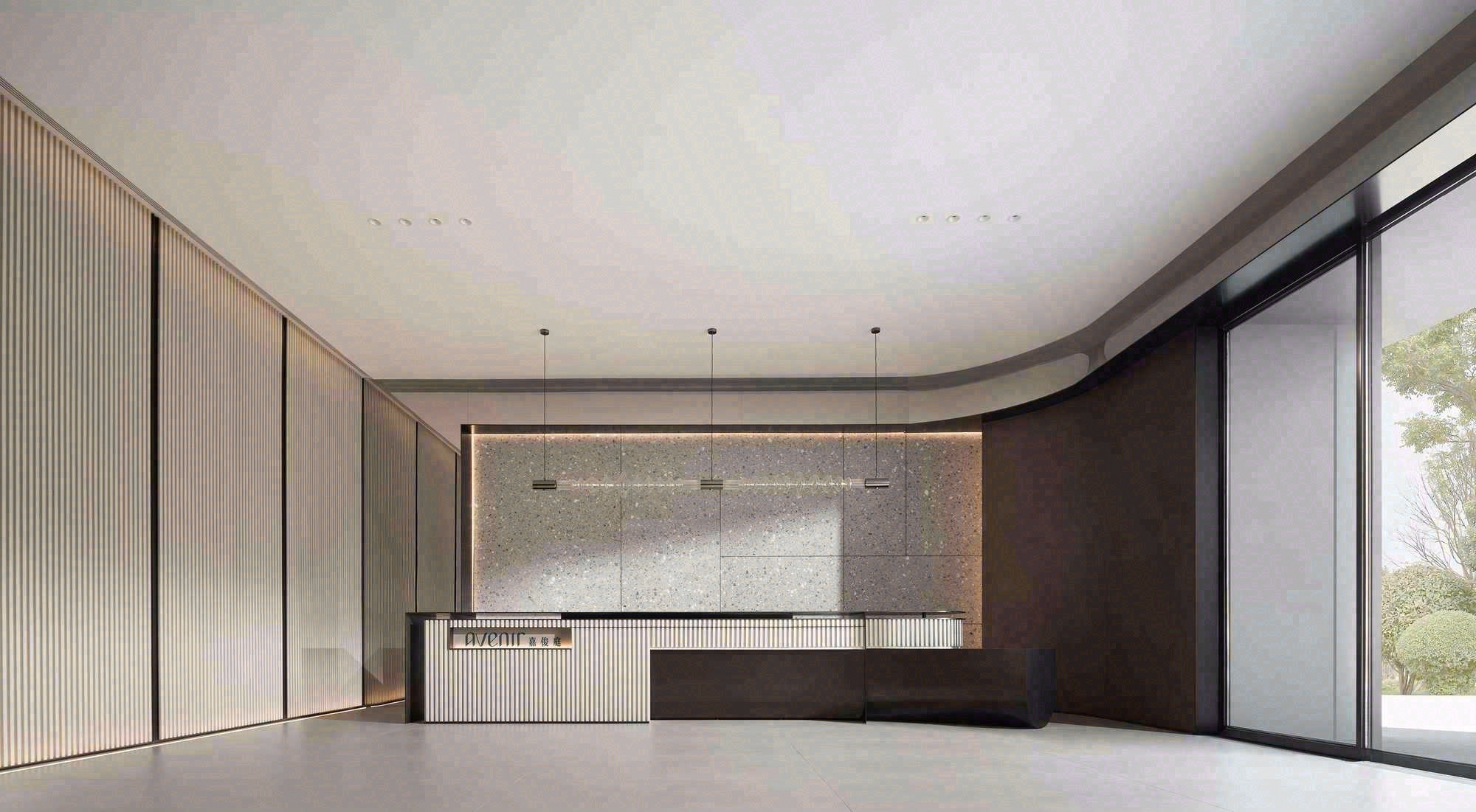 嘉华嘉俊庭展示中心&样板间丨中国上海丨ONE HOUSE DESIGN 壹舍设计-4