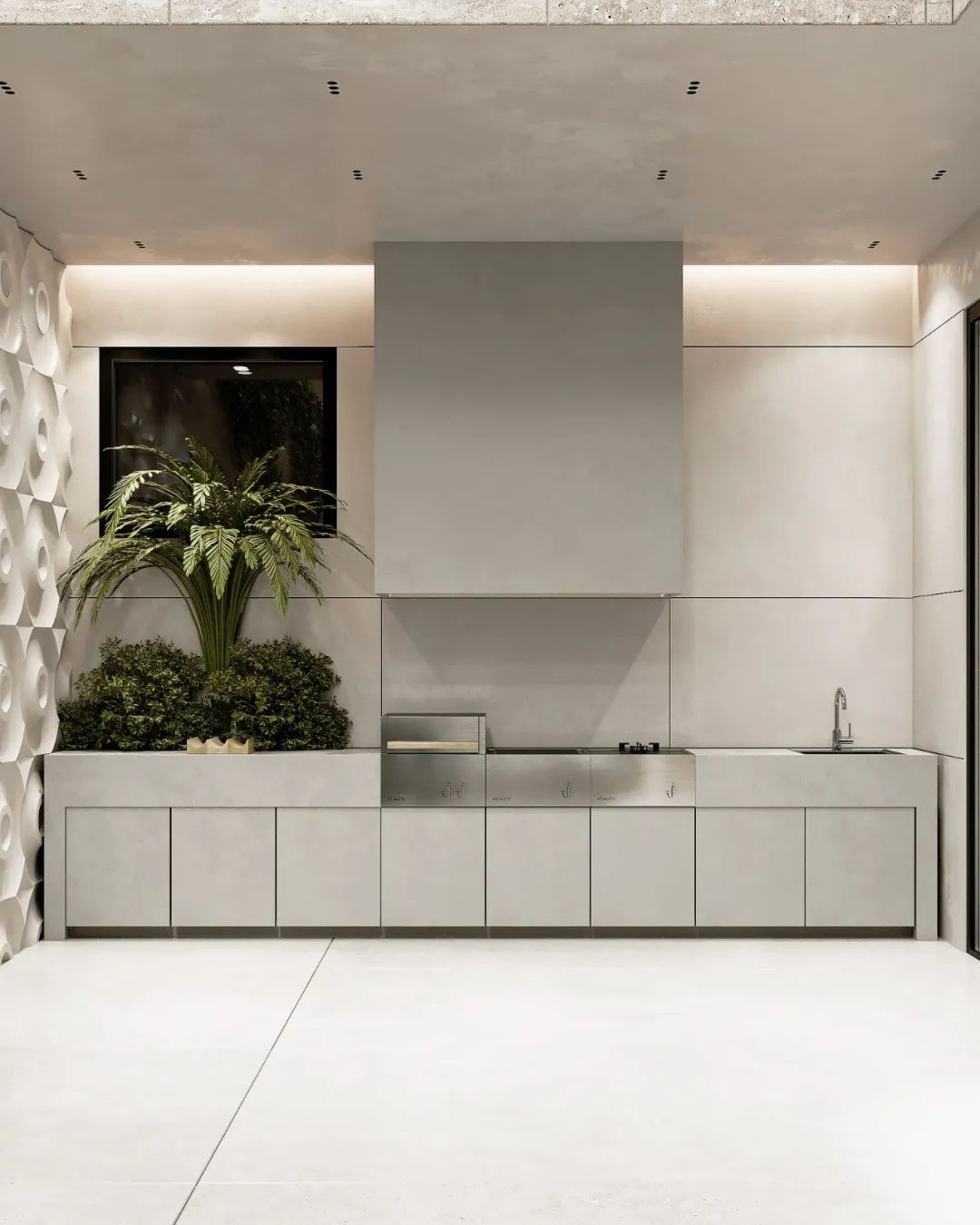 735㎡现代极简别墅设计丨LeQB Architects-58