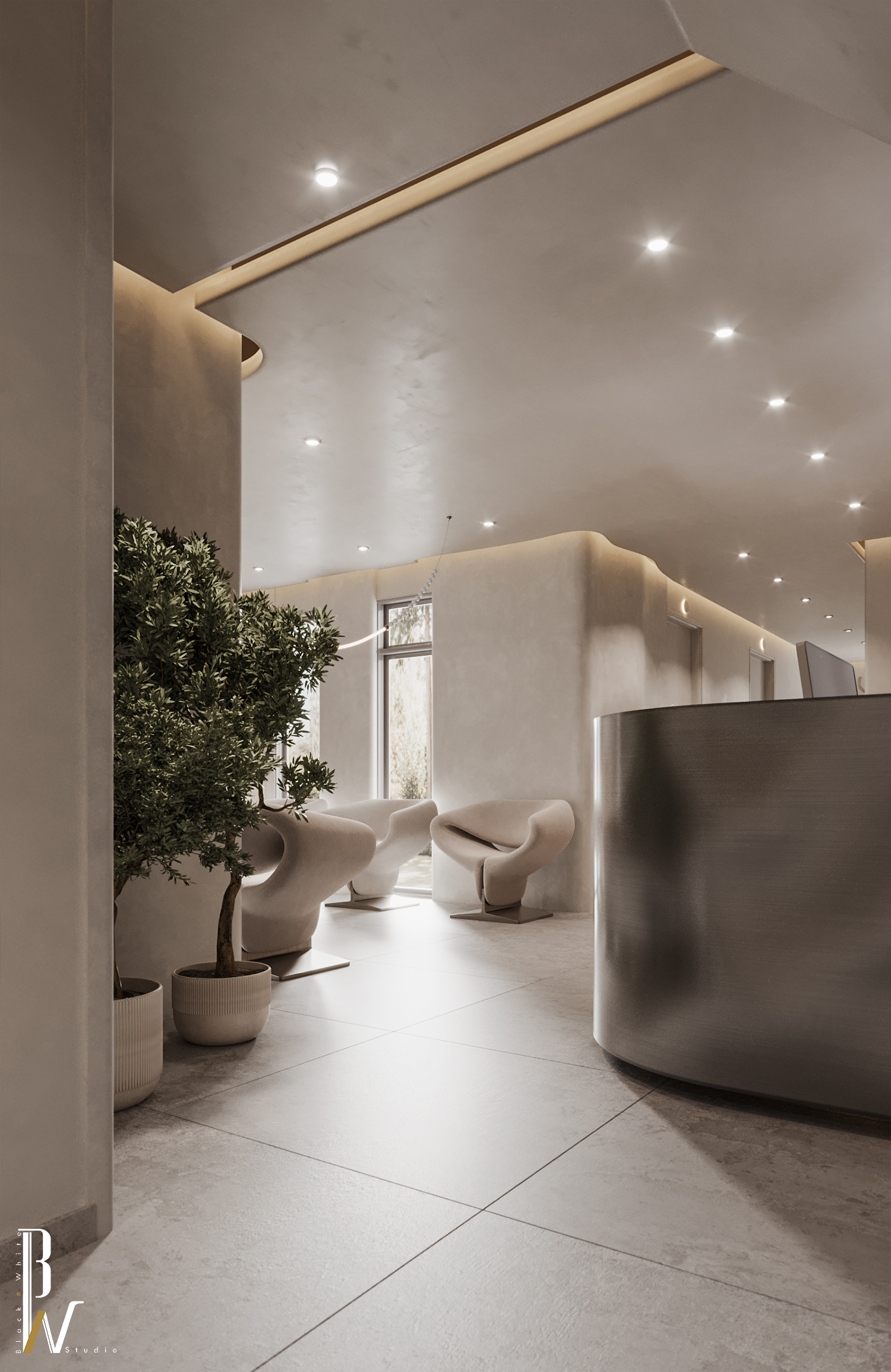 牙科诊所丨英国伦敦丨Black N White-26