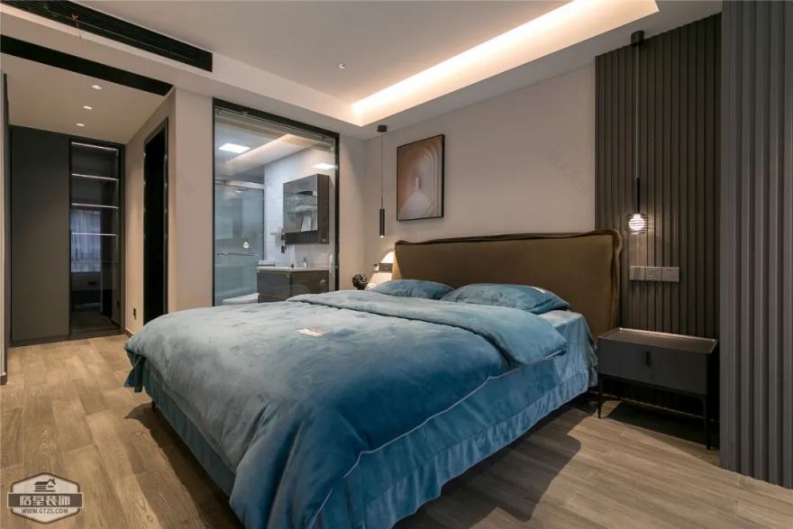 月亮湾沁园 150㎡现代极简设计丨格堂装饰-55