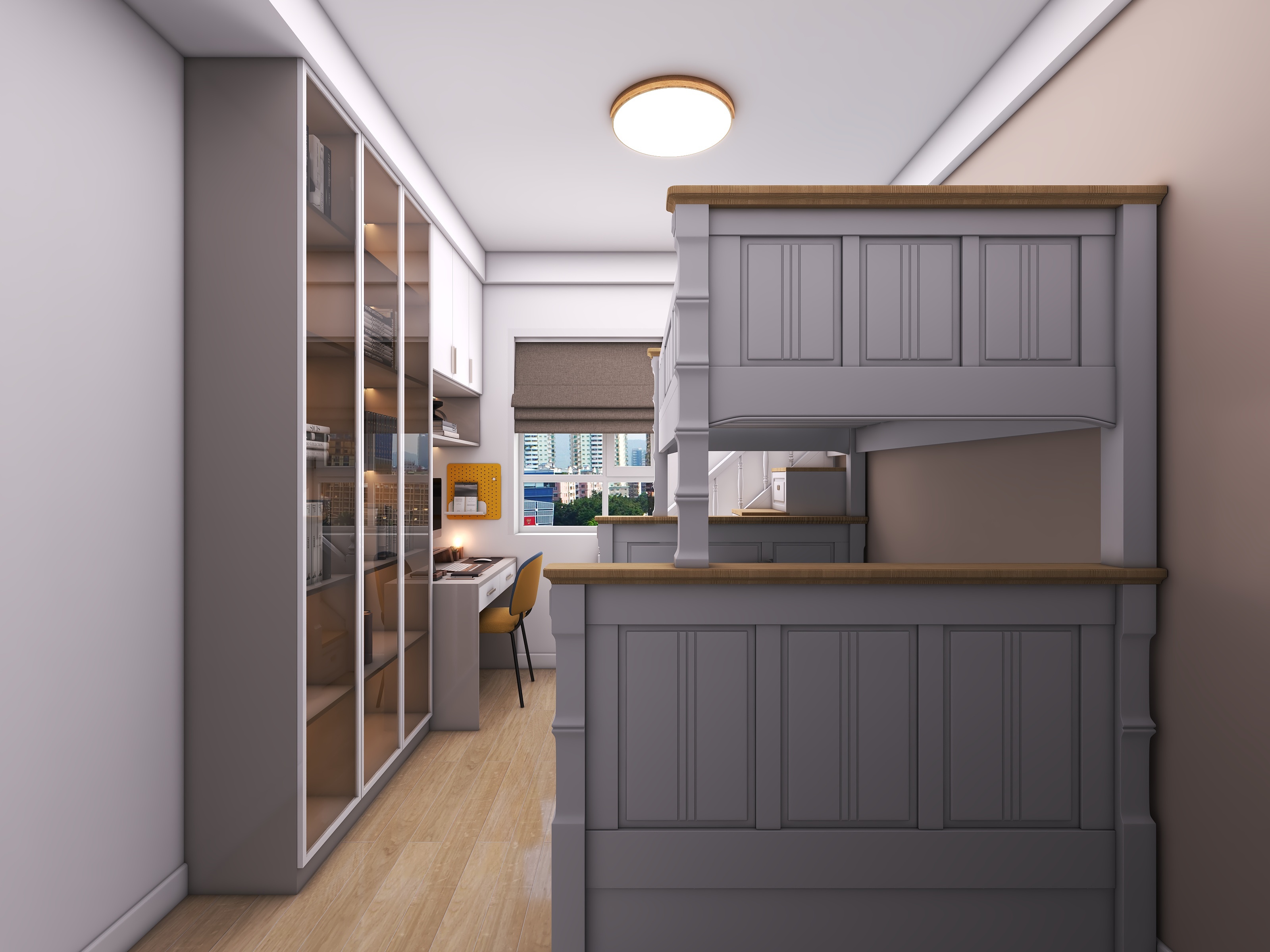 四川成都格兰玺城（113平方现代简约三居室）-45