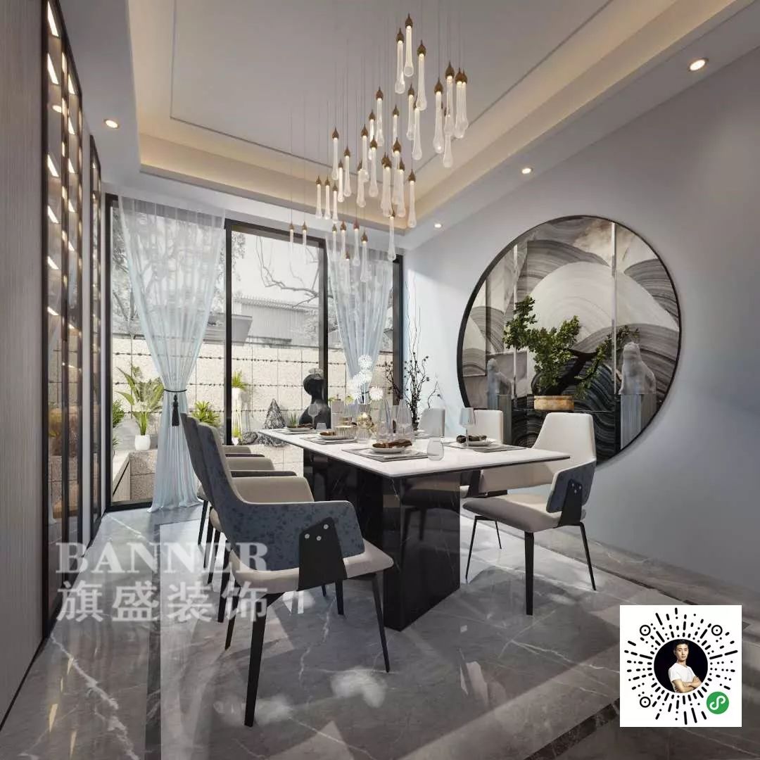 海南三亚 800㎡轻奢临海度假别墅，自然海景与室内设计完美融合-23