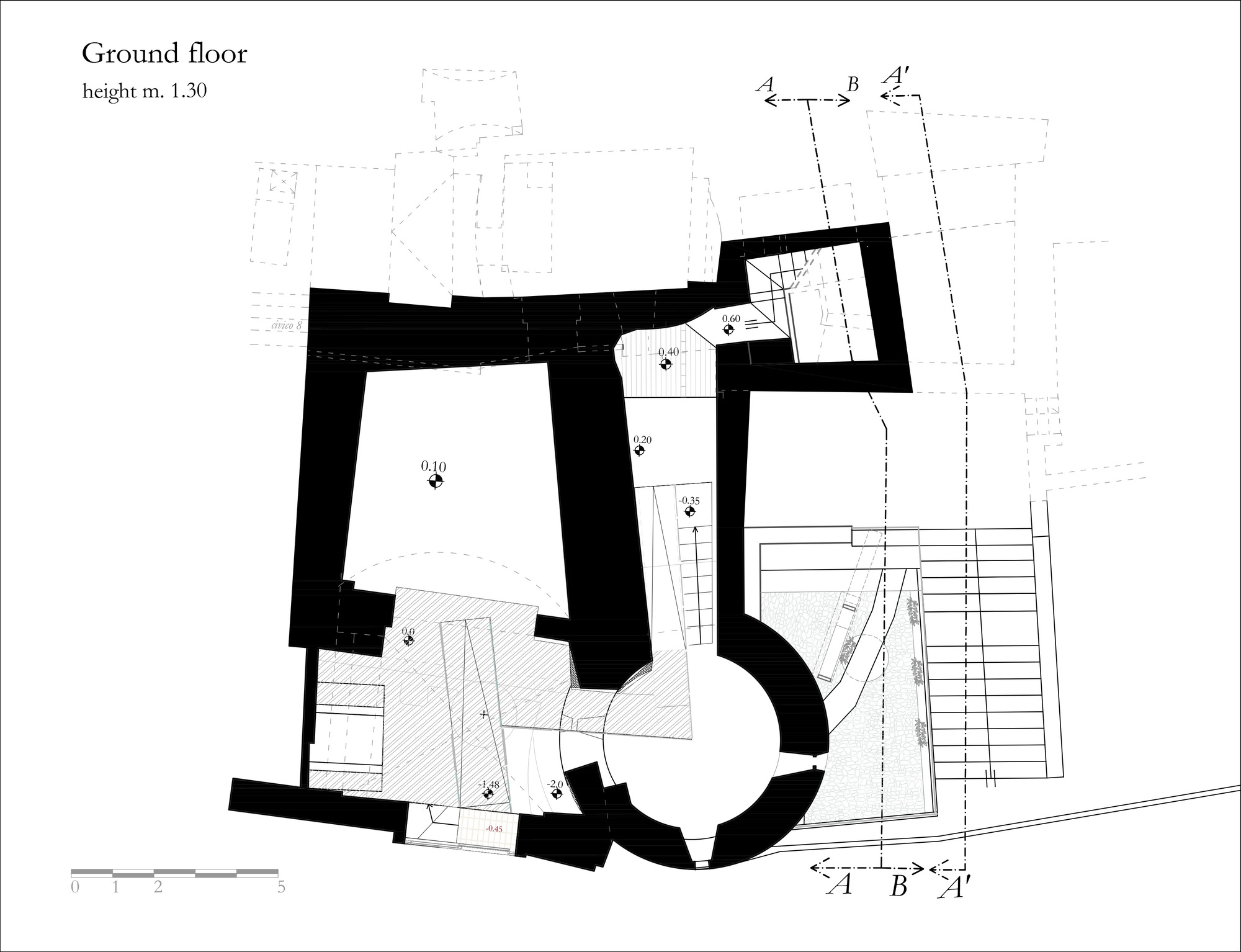 加贝拉门丨意大利丨Rocco Valentini Architecture-46