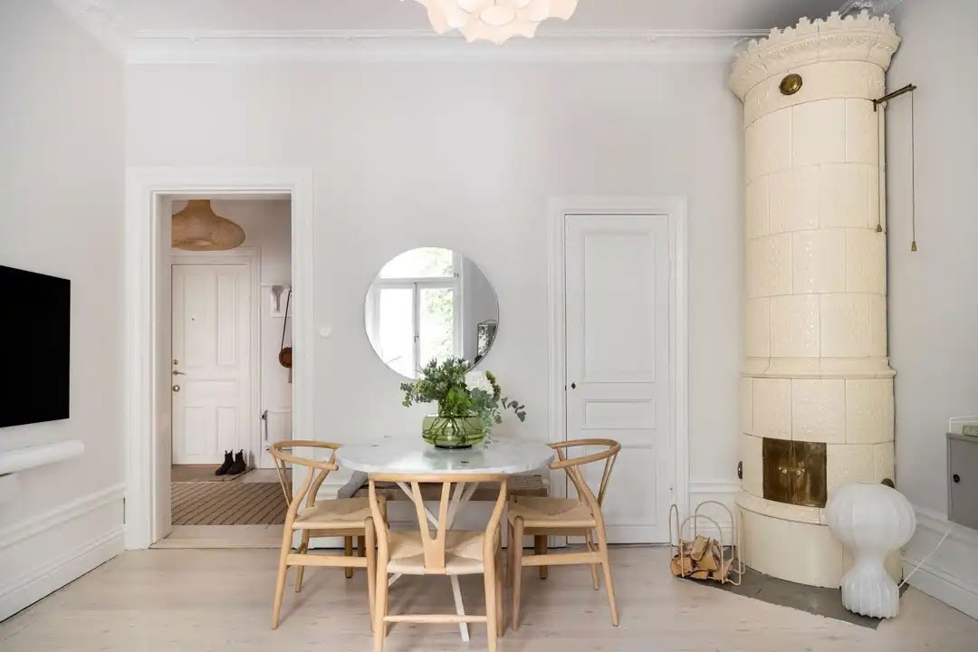 明亮温馨的北欧风格公寓设计-8