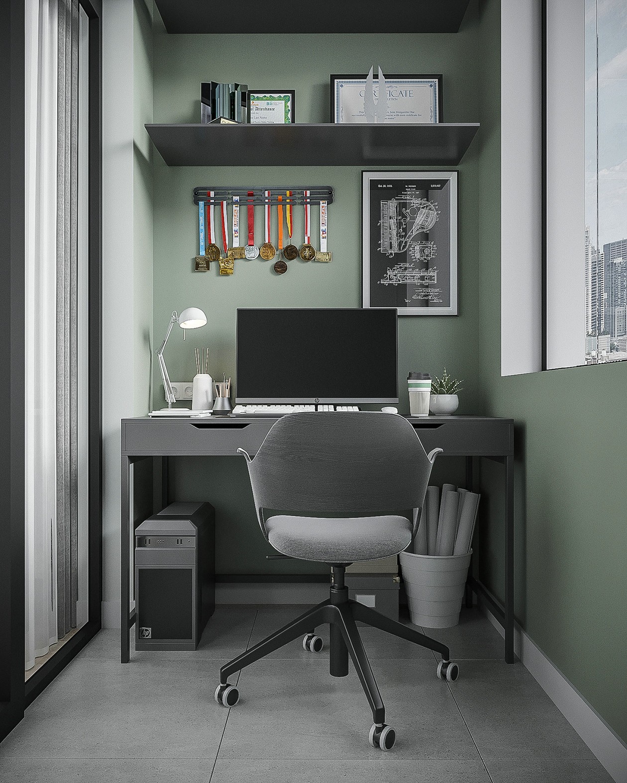 50㎡小空间公寓设计 超舒适！-14