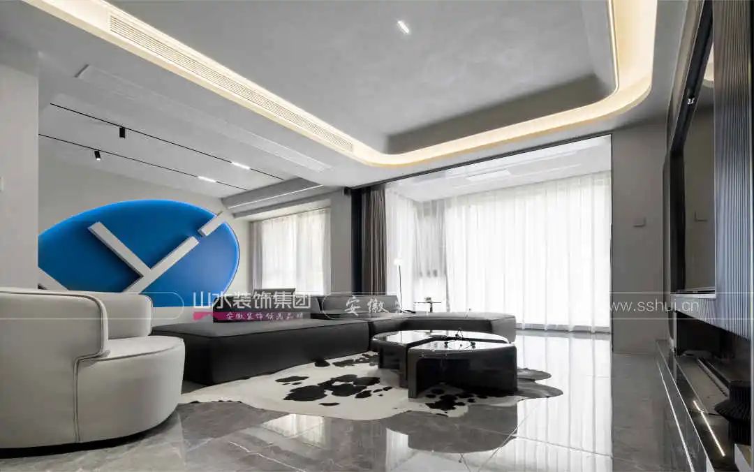 打造个性化客厅丨山水装饰-38