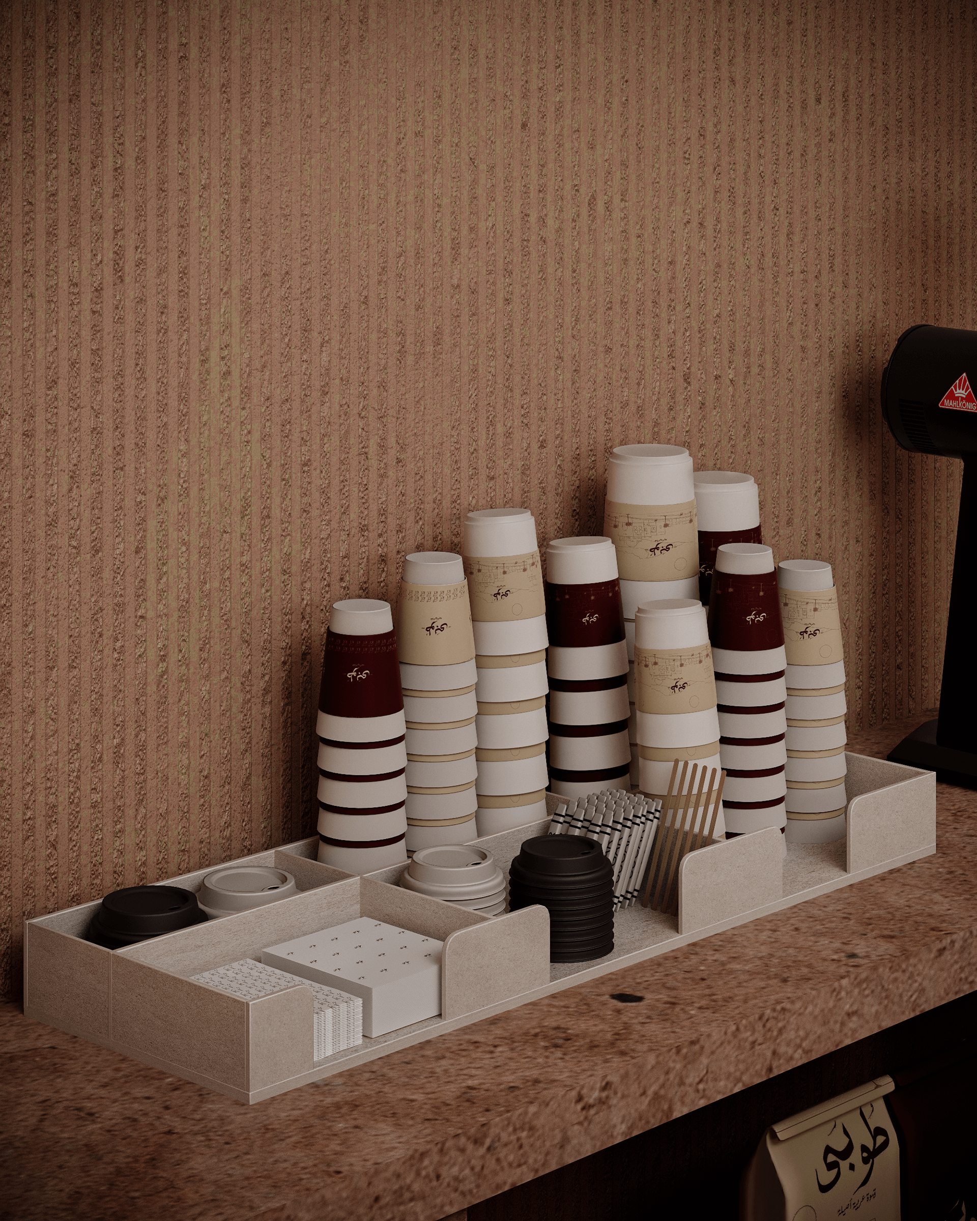 大号咖啡店（注：Tuba通常指乐器大号，这里按字面直译，若结合具体语境可能有其他含义） 丨沙特阿拉伯利雅得-7