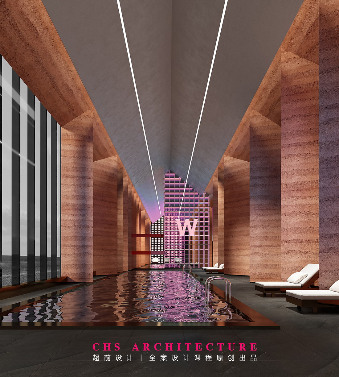 几何时空 · W酒店原创方案设计丨CHS ARCHITECTURE-27
