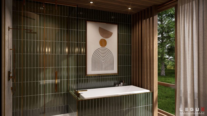 户型图 Ë·241
注:Plan de maison常见意思是房屋平面图;户型图 ,这里Ë·241不太明确具体所指,按原文保留呈现 丨LEGUË architecture-55