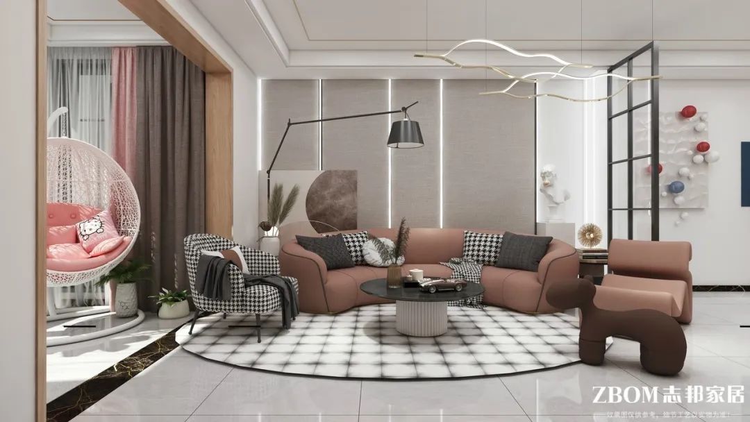 120m²现代轻奢家居，演绎温馨品质生活-41