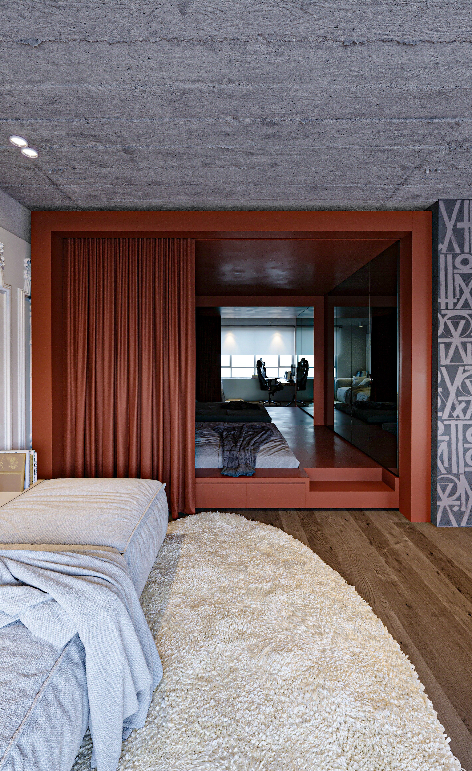 STUDIO Loft in 57th st.-0