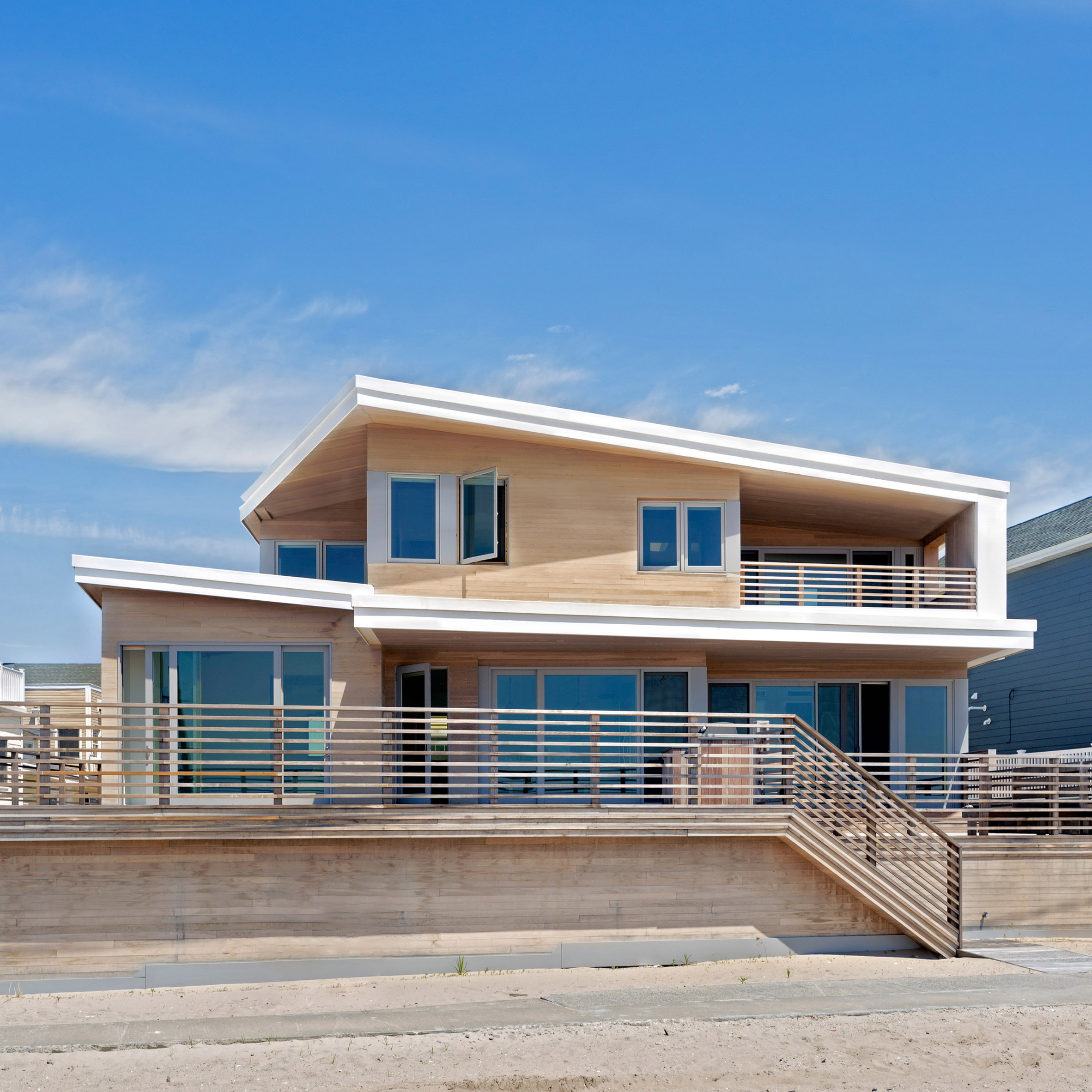 BFDO completes wooden Surfboard House near Rockaway Beach-0
