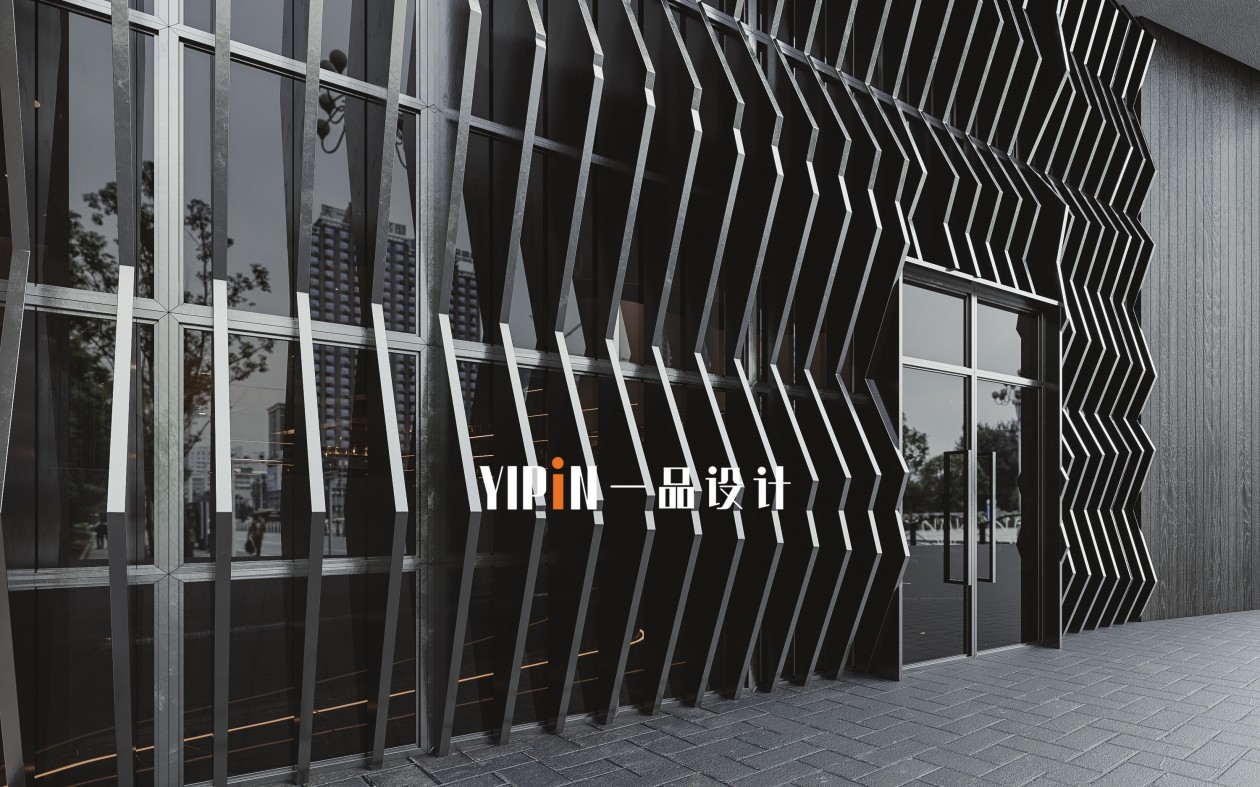 暗黑系挑空餐厅-6