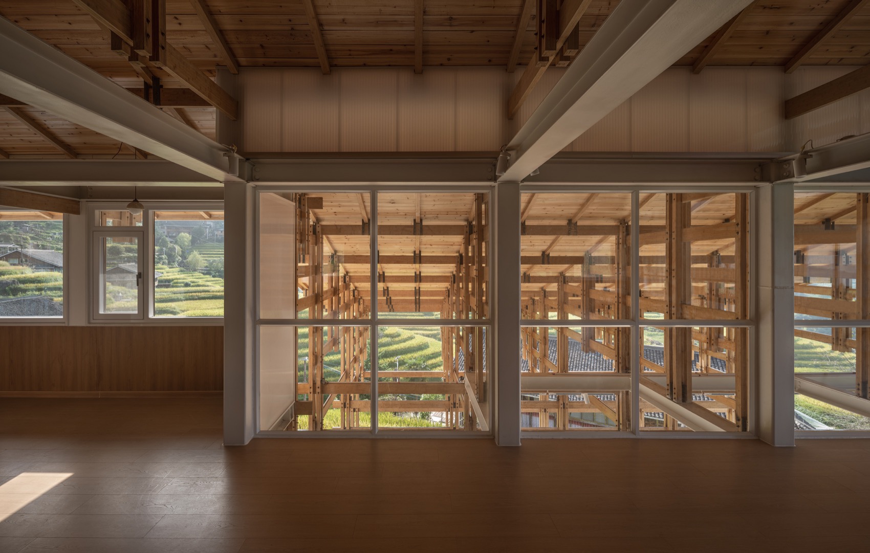 马海村综合文化馆丨中国桂林丨北京九七华夏文旅此间工作室,南大间架工作室-48