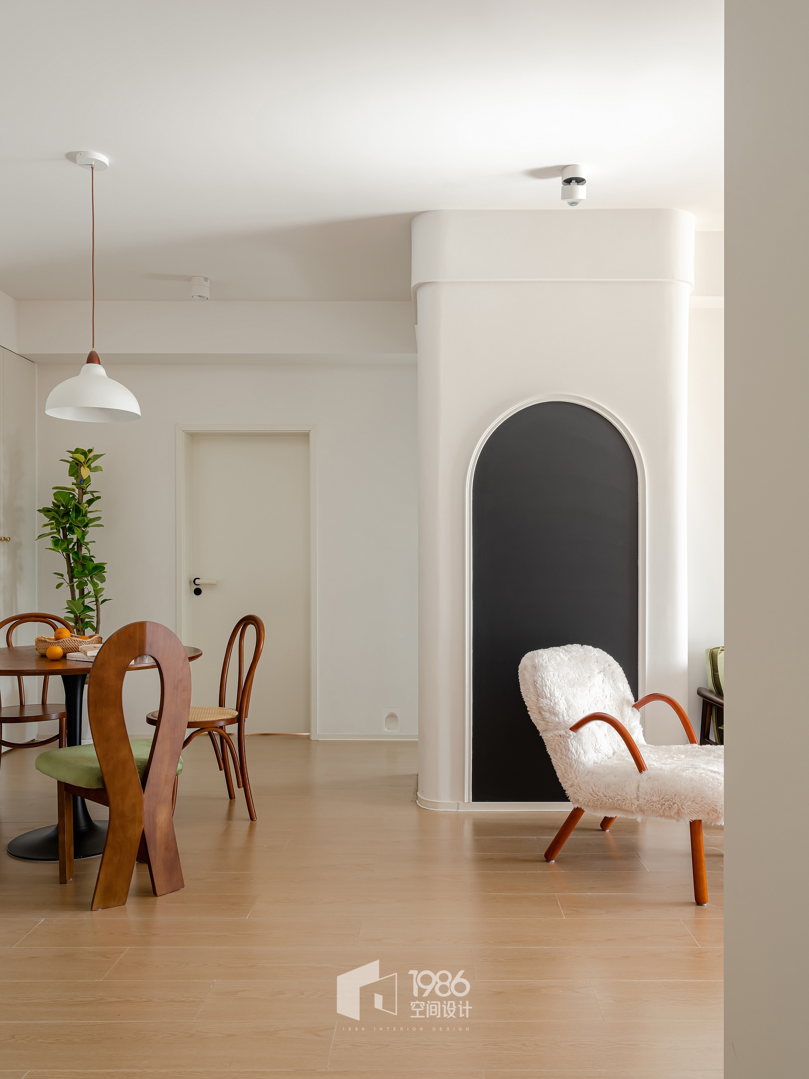 原木混搭风住宅设计丨中国长沙丨1986 设计-9