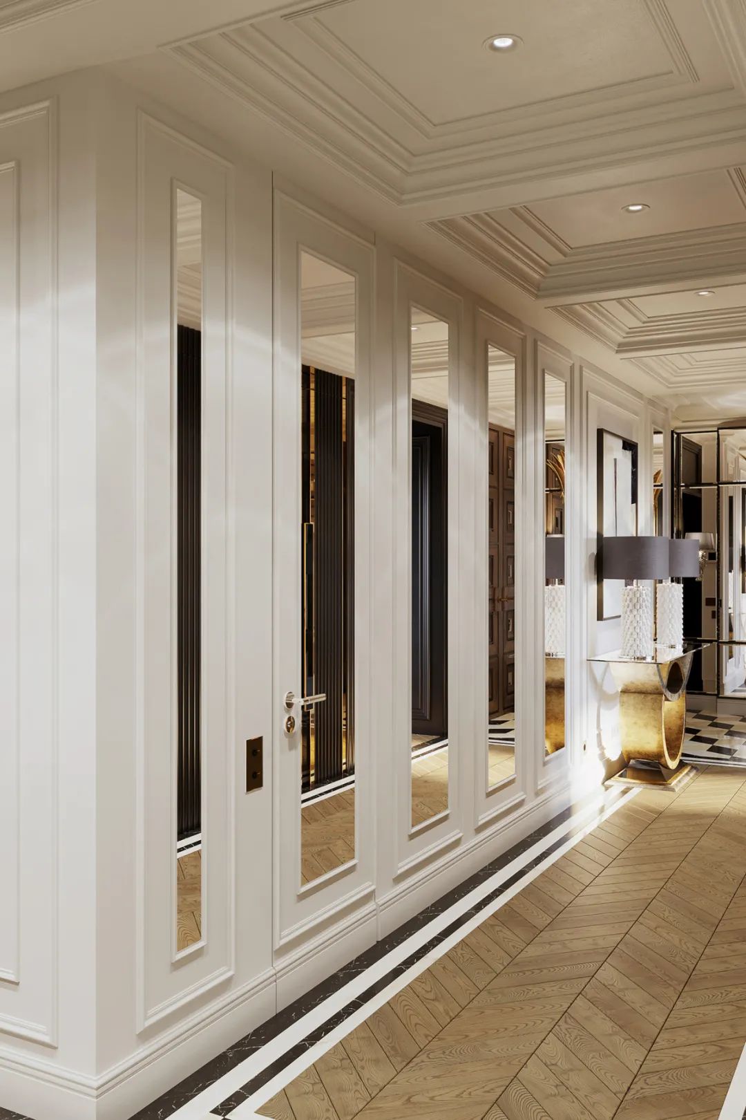 俄罗斯莫斯科 192·4㎡私人豪宅设计丨Julia Design-41