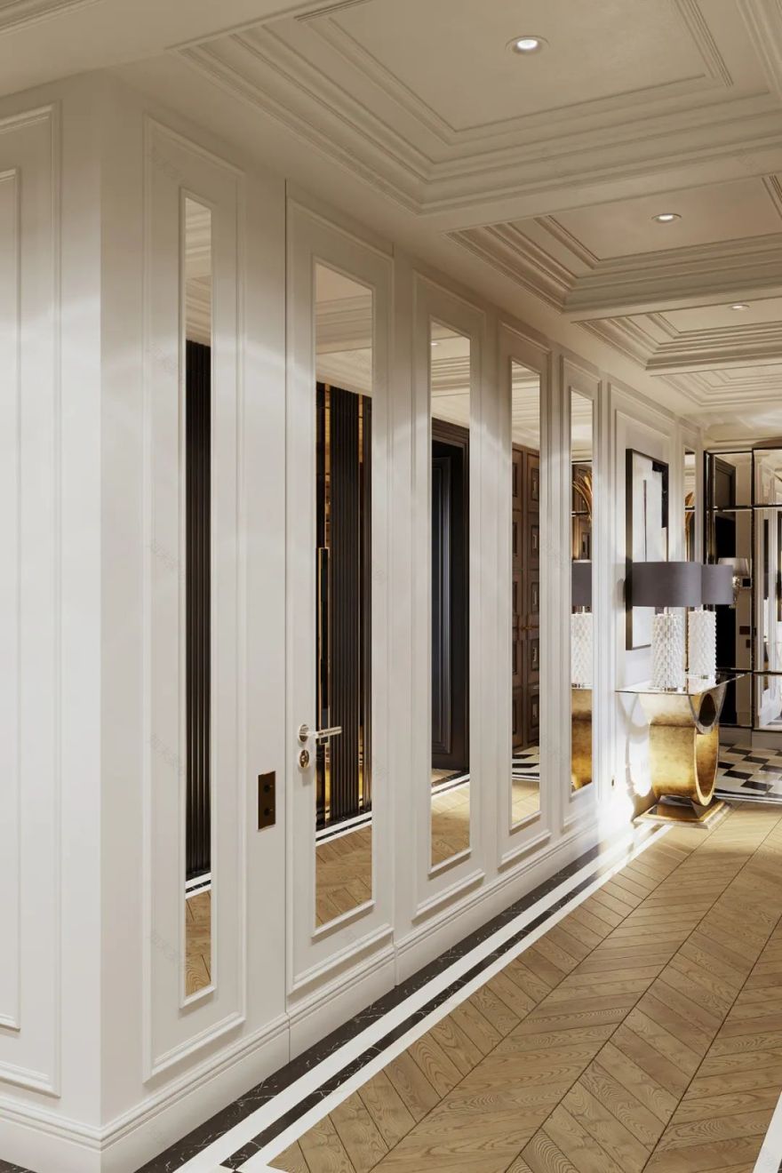 俄罗斯莫斯科 192·4㎡私人豪宅设计丨Julia Design-41