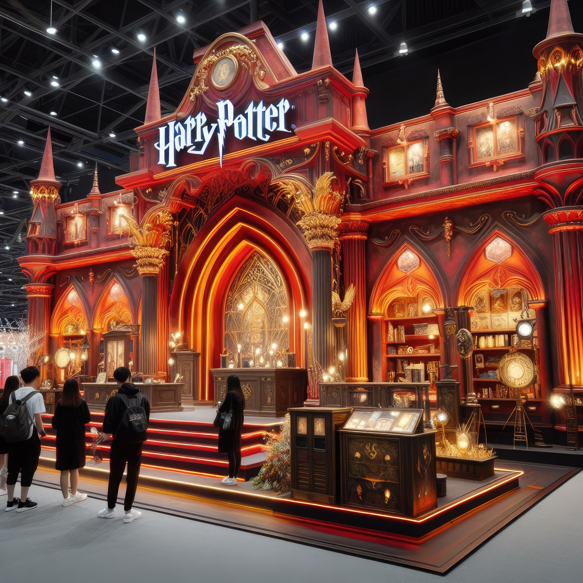 Harry Potter exhibition booth/interior store by Ai-22