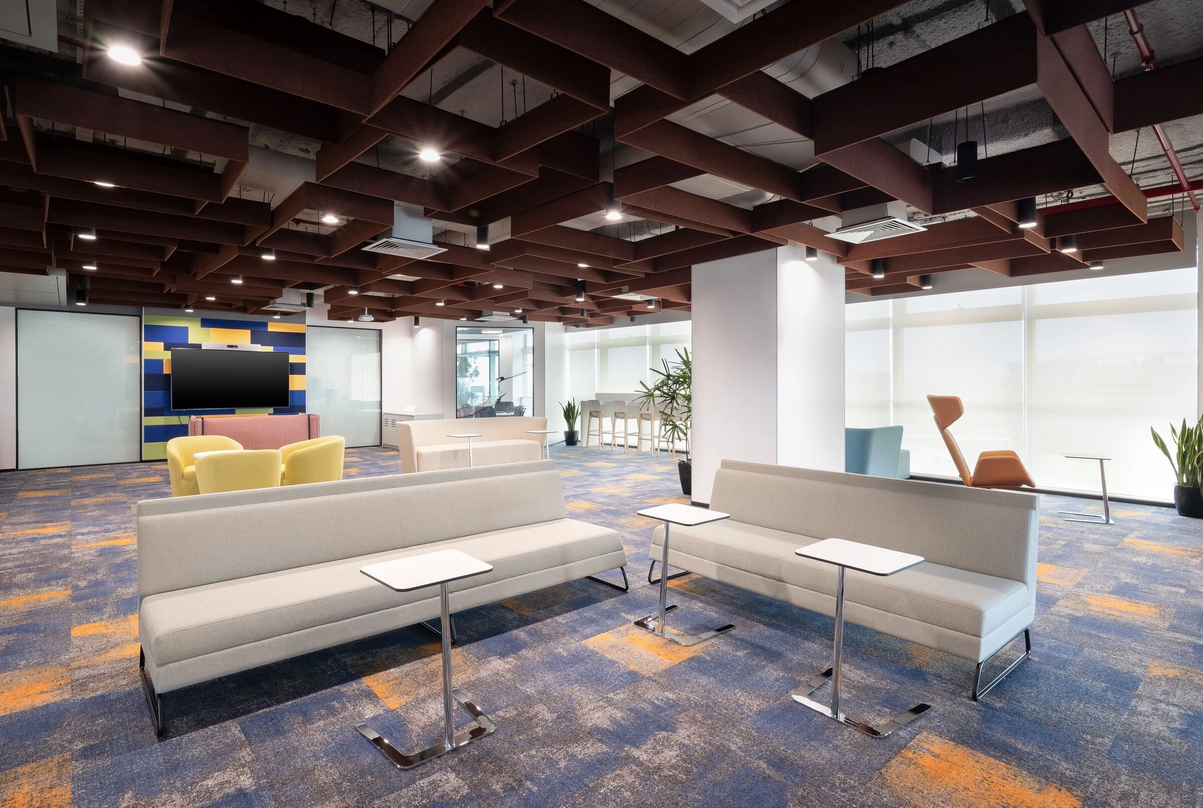 印度金融科技巨头现代国际总部设计丨V S Design Studio-12