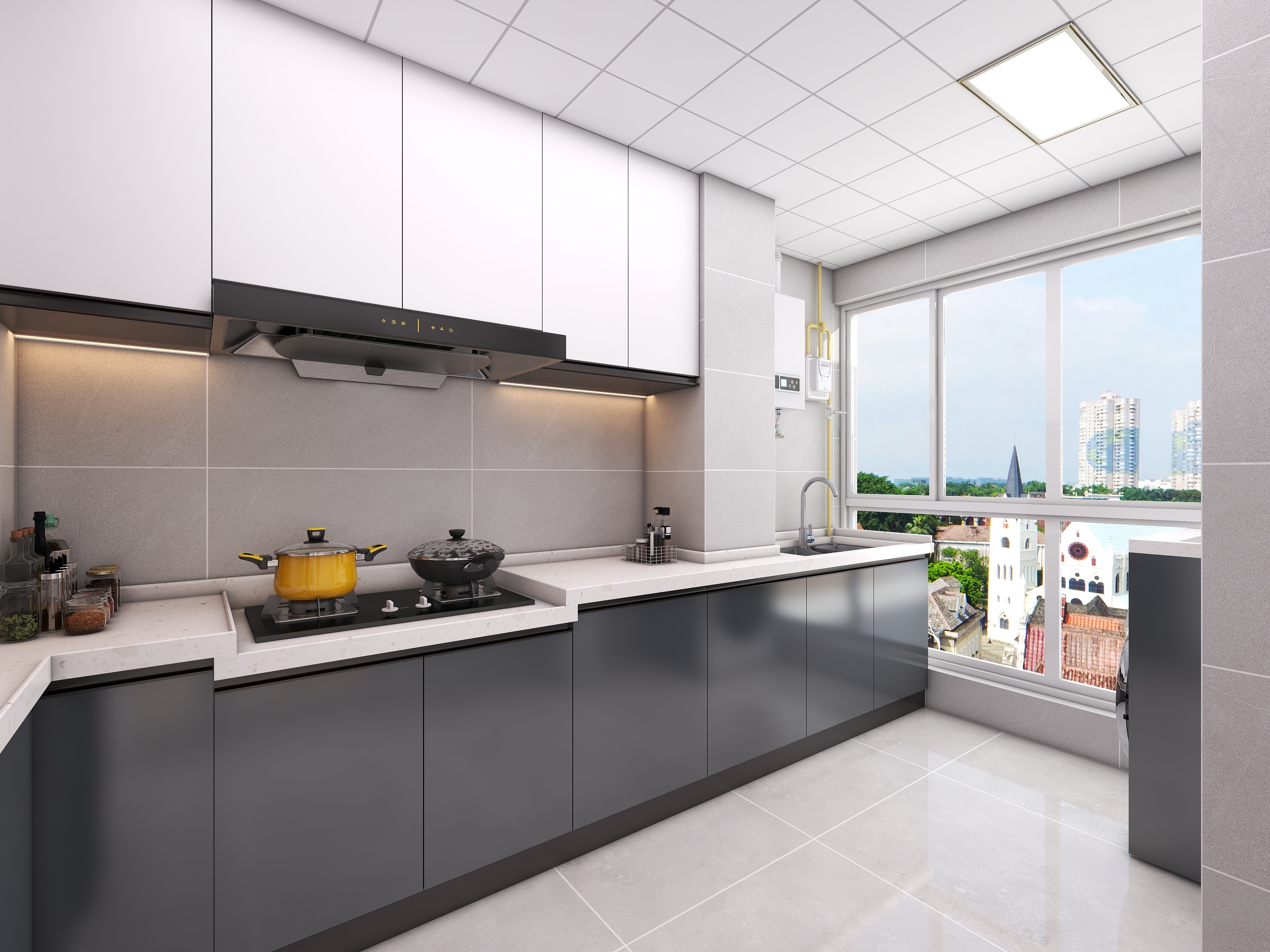 四川成都格兰玺城（113平方现代简约三居室）-50