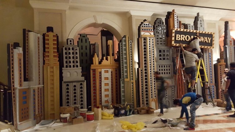 Intercontinental Phoenicia Hotel Broadway Wedding-5