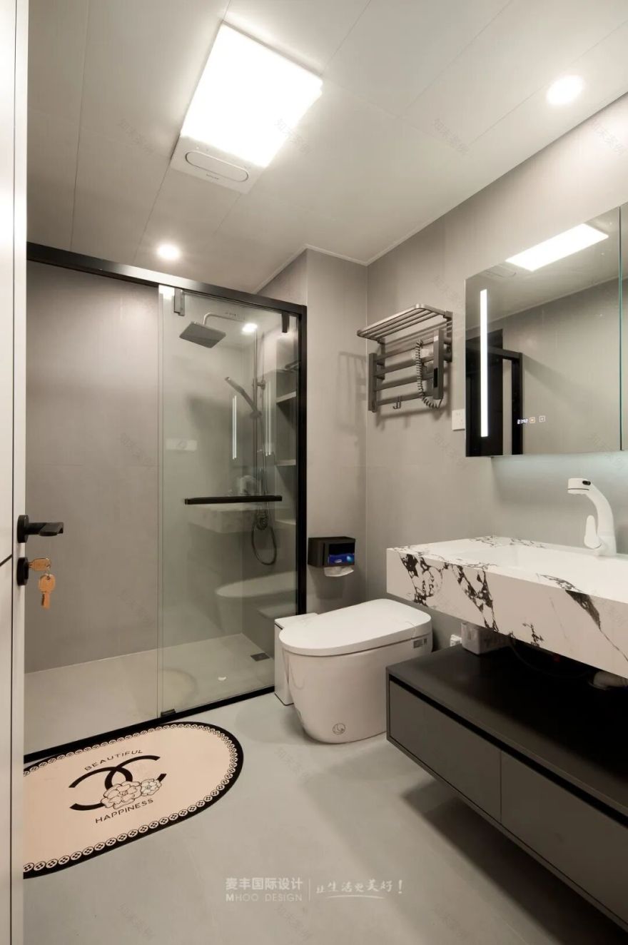 MHOO|云浦家园160㎡现代风:光影与日常的温柔和鸣-38