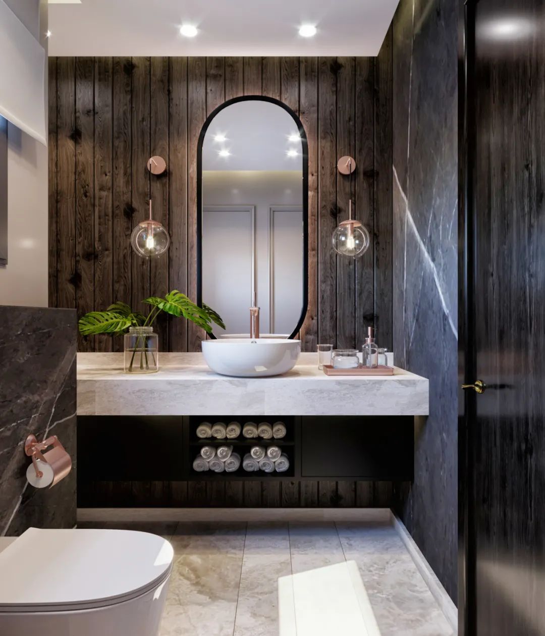 现代轻奢空间，演绎高级格调生活-27