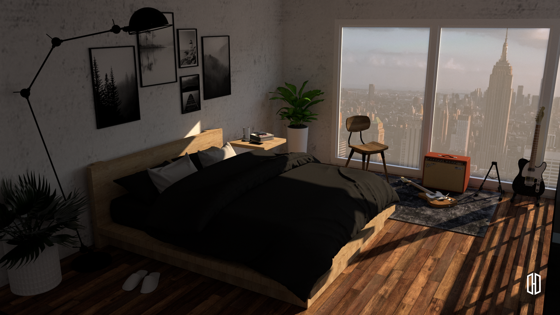 阁楼公寓卧室丨Mira Rachma  Titik Hilang Design-6