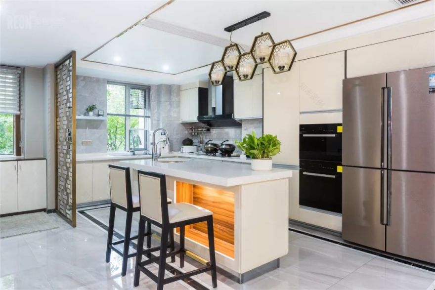 新中式风格家居设计,传统与时尚的完美融合-58