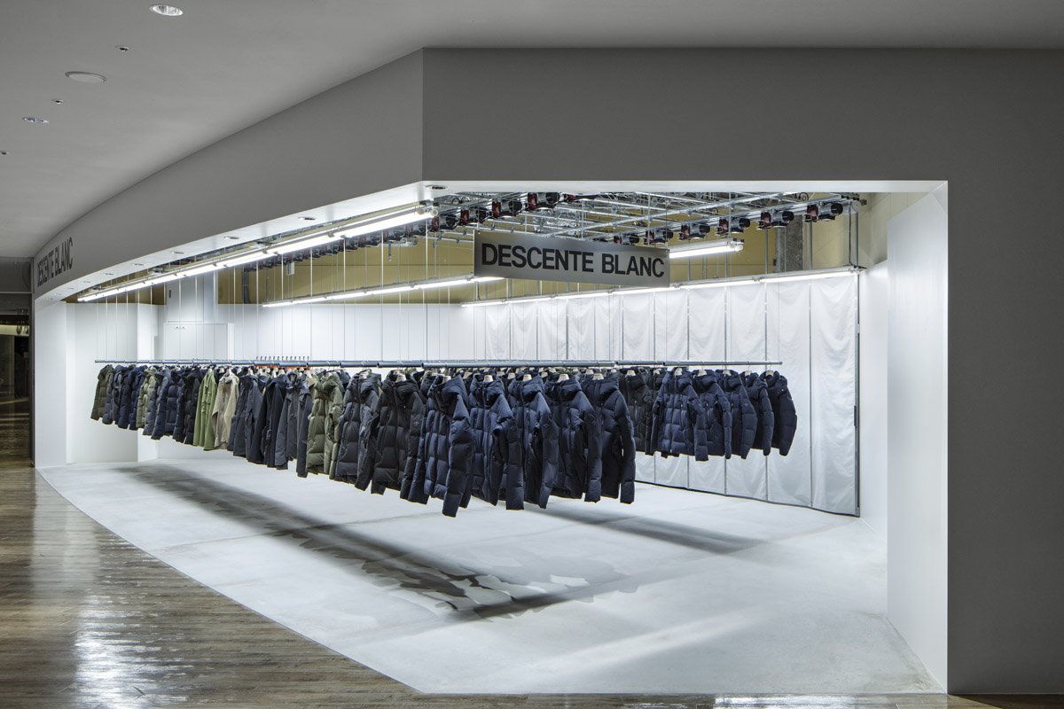 DESCENTE BLANC Umeda丨日本丨Jo Nagasaka,Schemata Architects-10