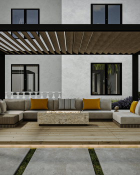 Landescape Design（私人别墅现代景观设计）丨沙特阿拉伯利雅得