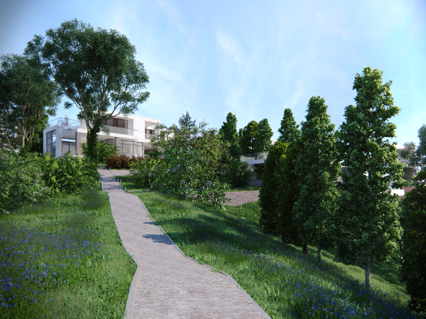 Country residence of three villas for 2 families in Alushta Alexandra Fedorova-14